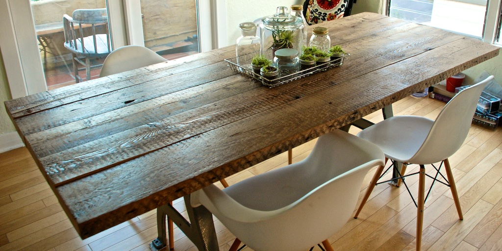 DIY: Reclaimed Wood Table | The Aspirational Hipster